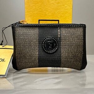 FENDI coin case penguin key ring, LIKE NEW CONDITION “ with orginal tags